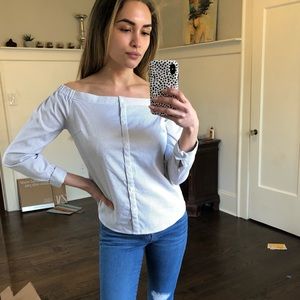 Express off the shoulder top